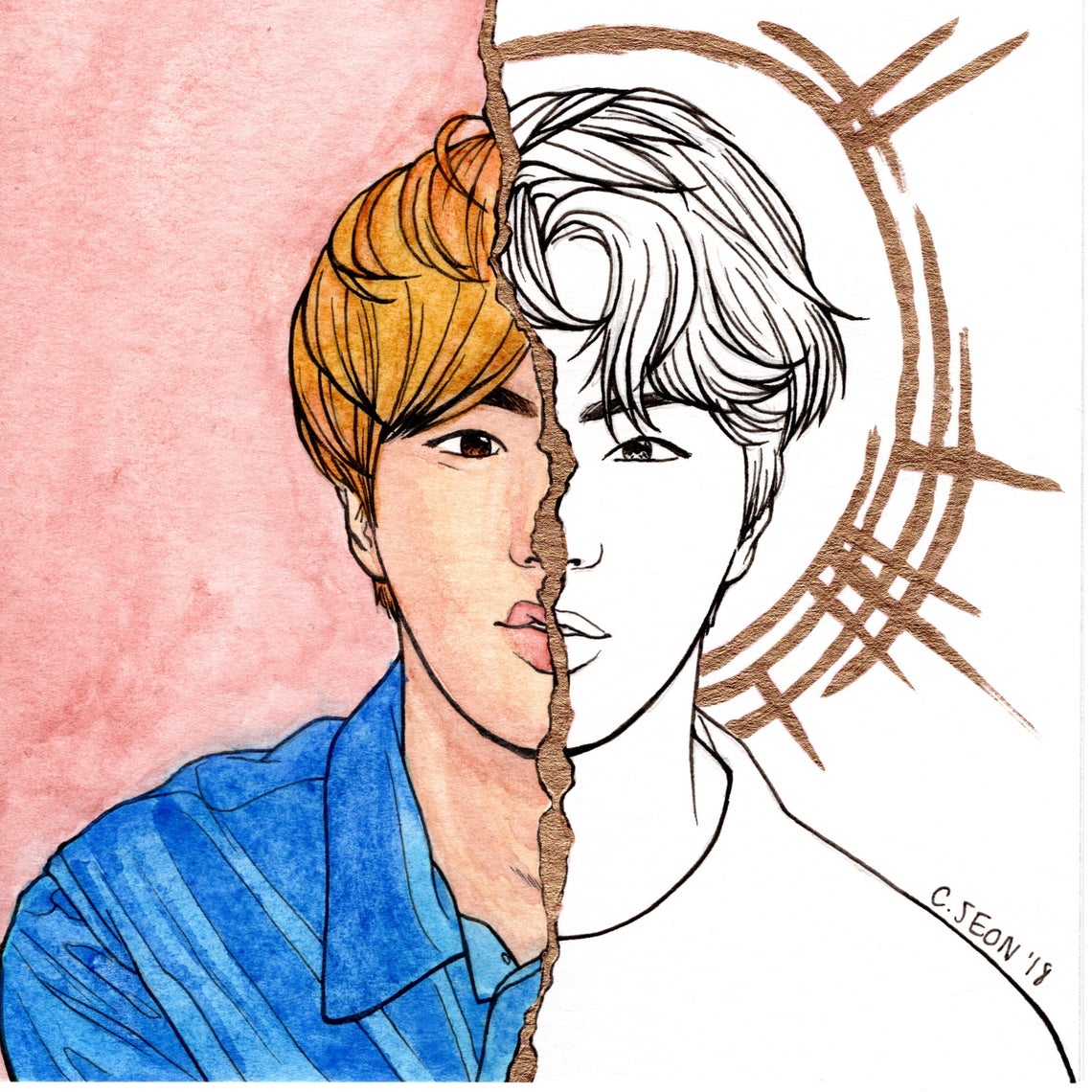 BTS Love Yourself mini portrait picture