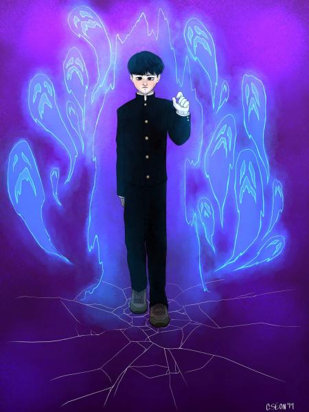 MP100 Mob art print