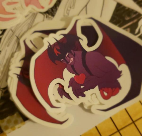 Devilman Satan and Amon Sticker Set picture