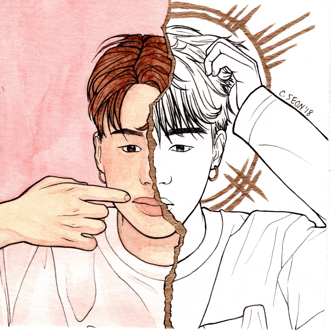 BTS Love Yourself mini portrait picture