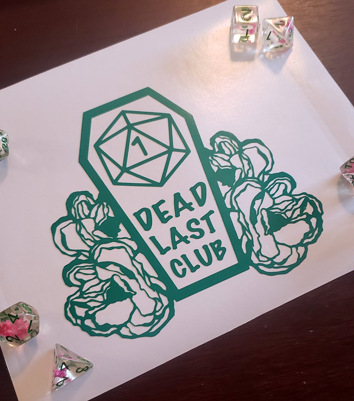 DEAD LAST CLUB Vinyl Decal picture