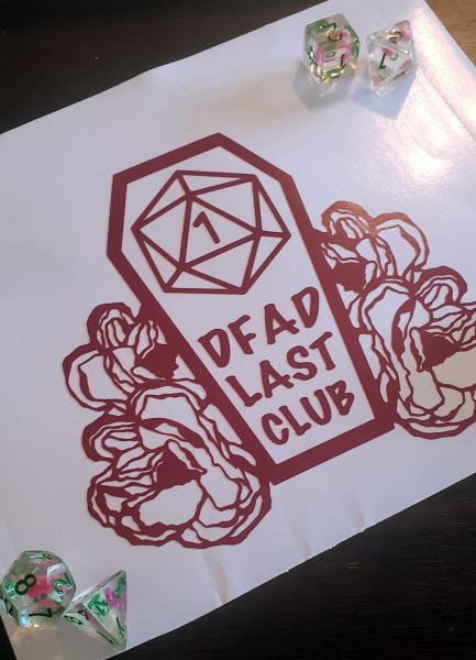 DEAD LAST CLUB Vinyl Decal picture