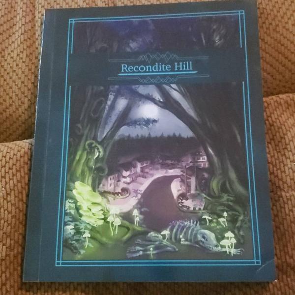 Recondite Hill horror comic anthology picture