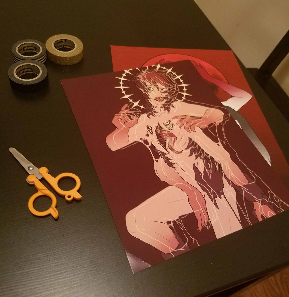 IDENTITY original art print picture