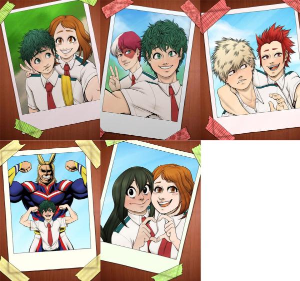 SELFIE SERIES BNHA mini prints picture