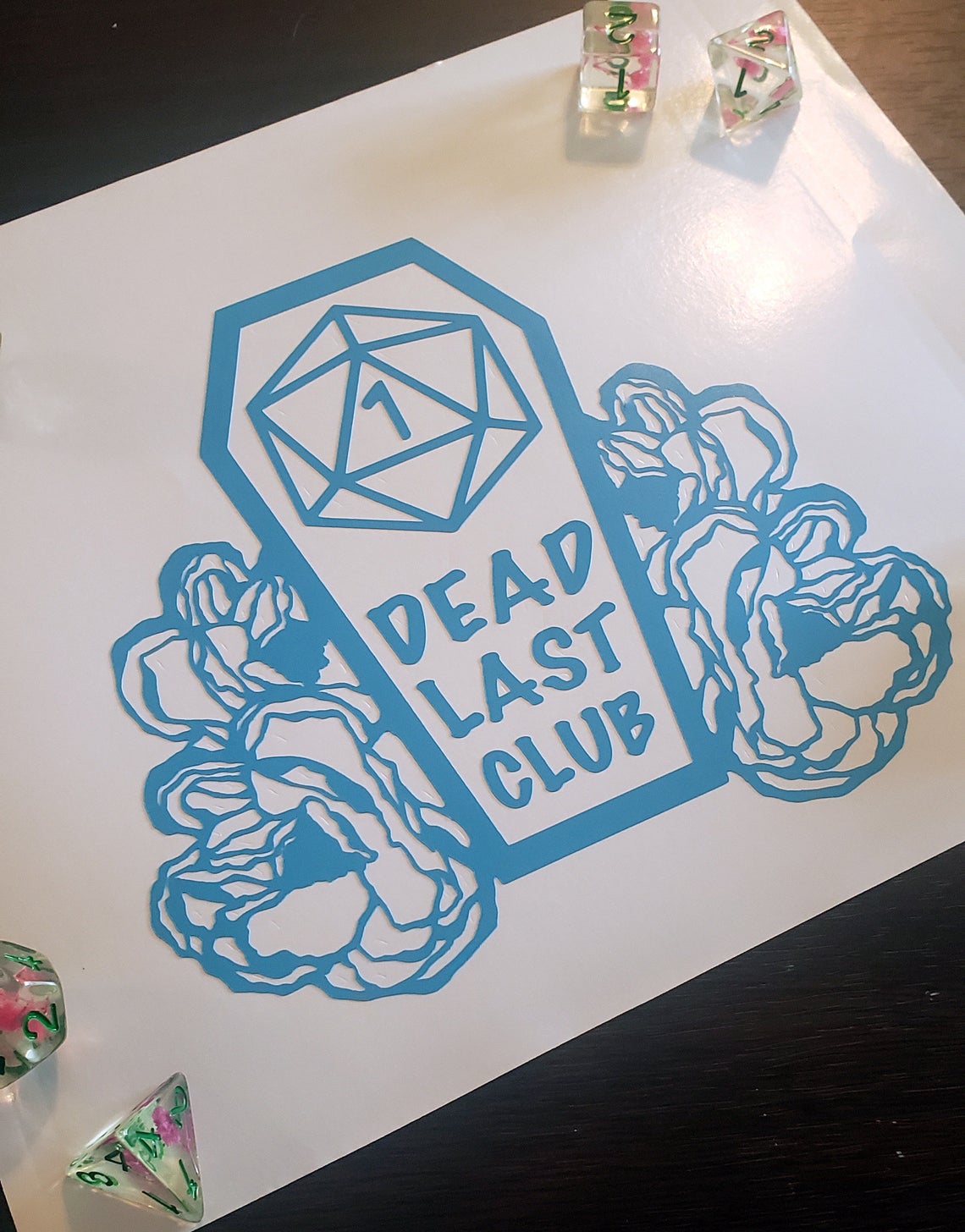 DEAD LAST CLUB Vinyl Decal picture