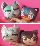 Beast Protagonist Omanjuu Plush Keychain