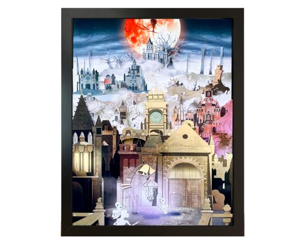 Bloodborne - The Hunter's Dream - Shadowbox Art