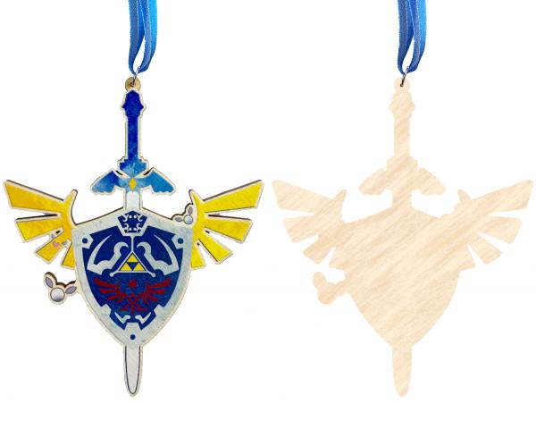 Legend of Zelda - Wooden Ornament Set picture