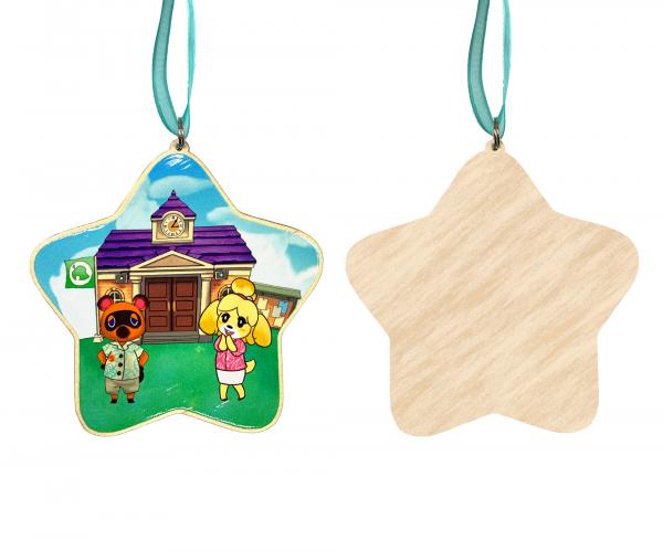 Animal Crossing Wood Ornament picture