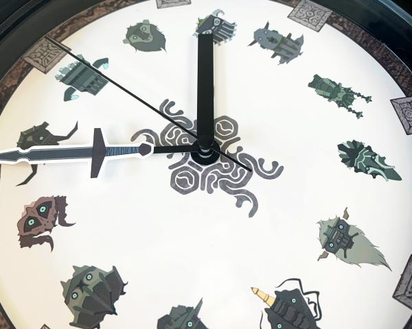 Shadow of the Colossus Wall Clock picture