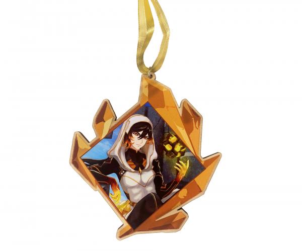 Genshin Impact - Zhongli - Wooden Ornament picture