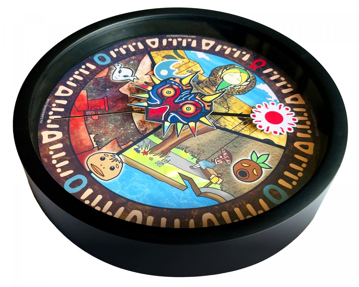 Majora's Mask Legend of Zelda Wall Clock Eventeny