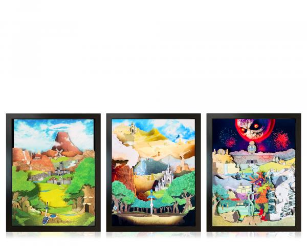 Zelda Series - Mini Shadowbox Set