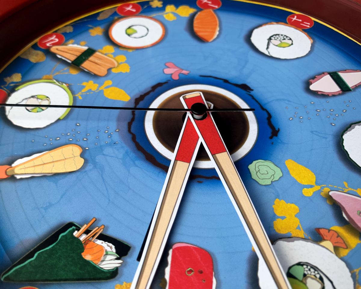 Sushi Time - Wall Clock picture