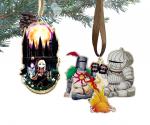 Soulsborne Wooden Ornament Set