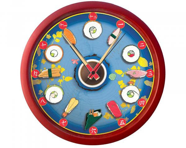 Sushi Time - Wall Clock