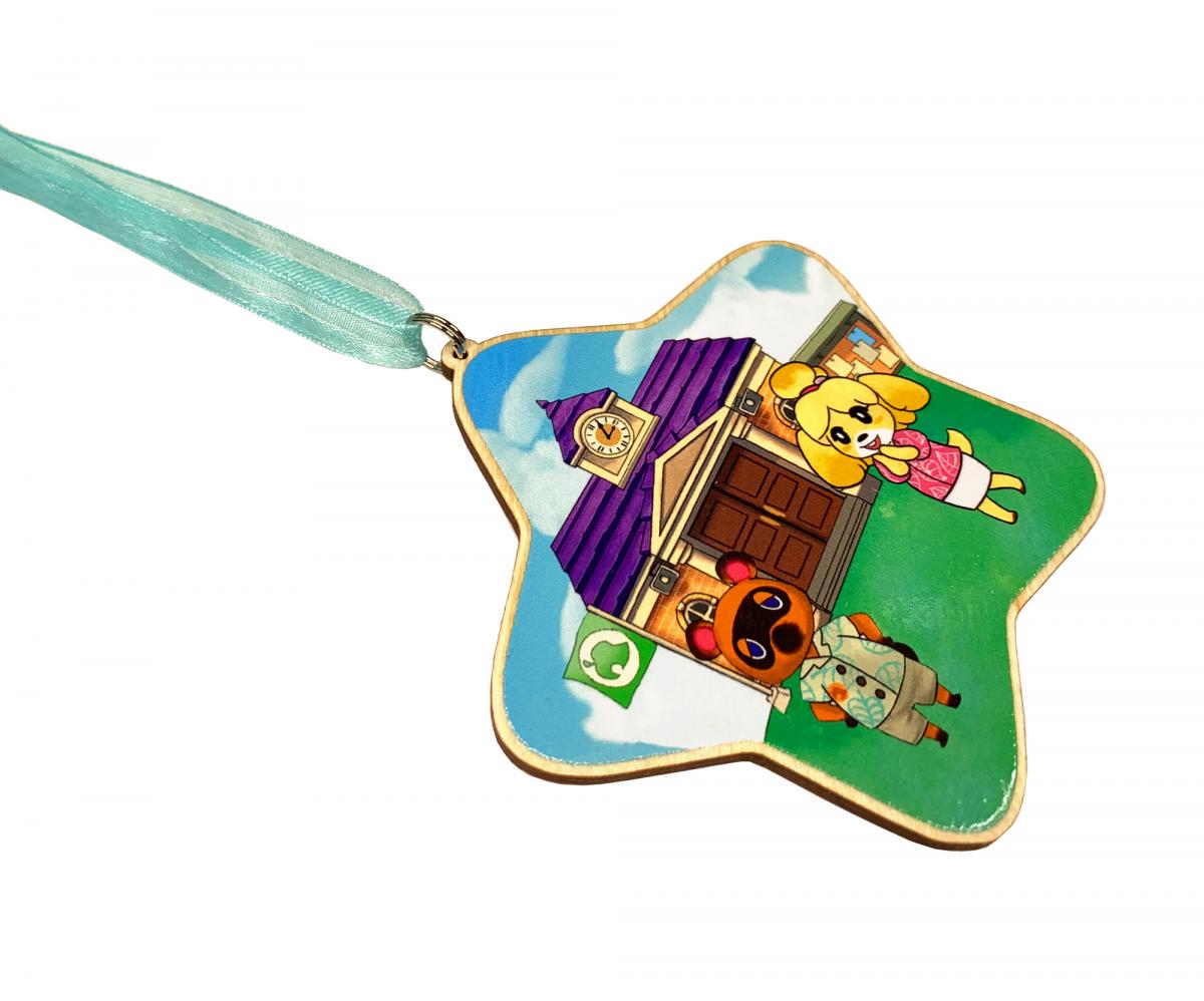 Animal Crossing Wood Ornament picture