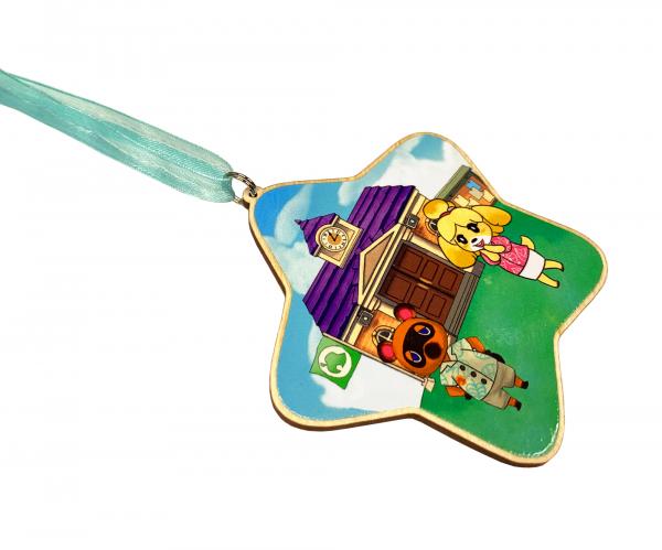 Animal Crossing Wood Ornament picture