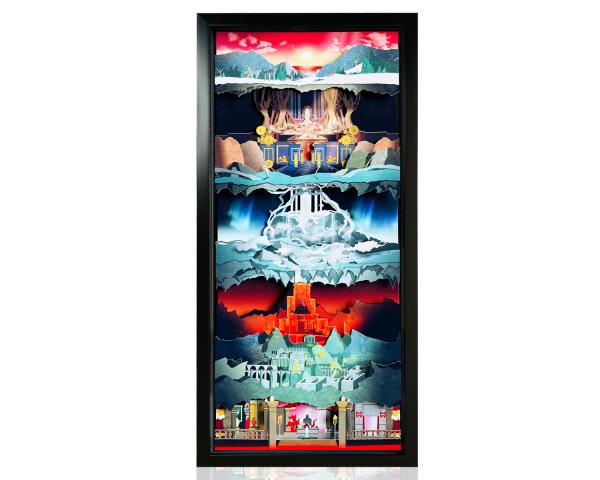 Hades Shadowbox Art