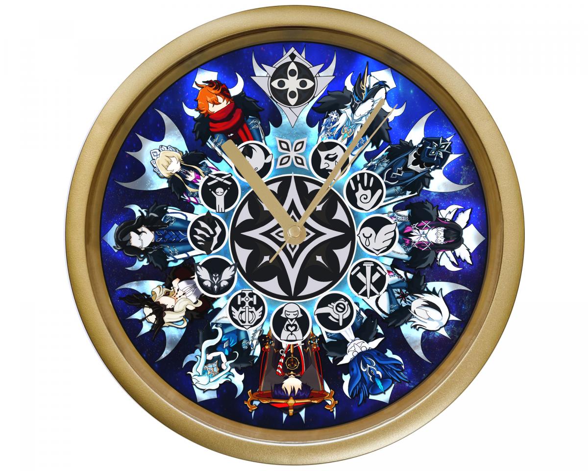Genshin Impact Fatui Harbinger Wall Clock Eventeny