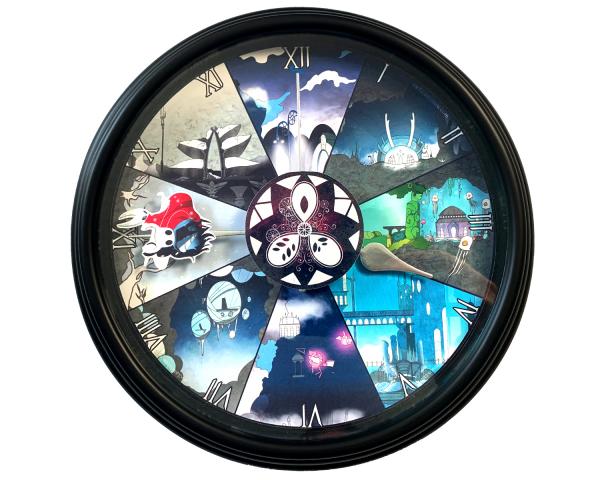 Hollow Knight Wall Clock