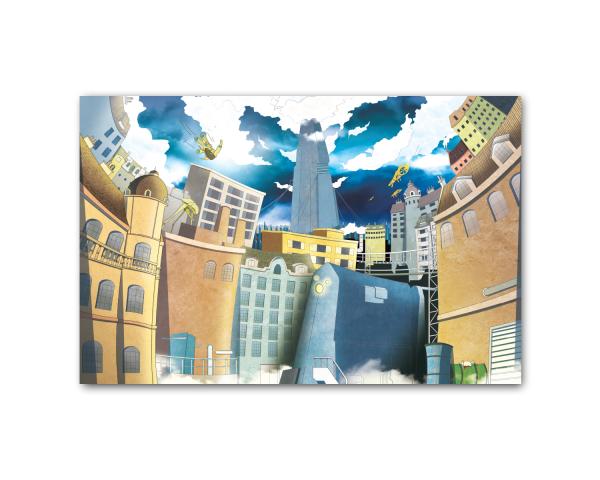 Half Life- City 17 Art Print