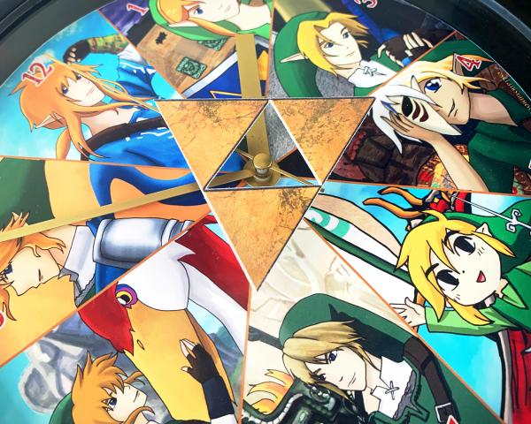Legend of Zelda - Link through Time Wall Clock picture