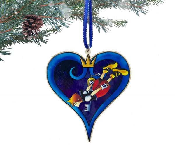 Kingdom Hearts Wooden Ornament