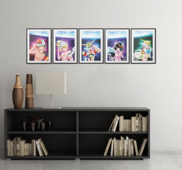 Gundam Wing Print Set picture