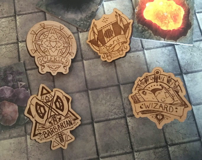 DND Class Pins