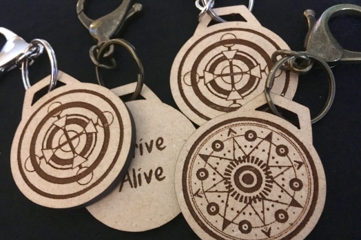 Arrive Alive Keychains picture