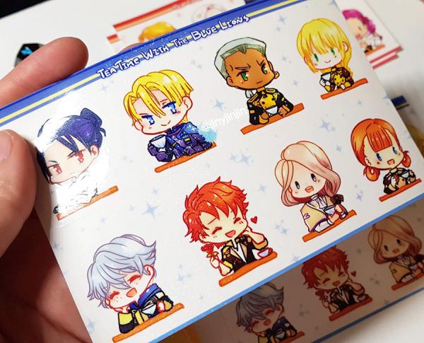 FE3h Tea time shiny sticker sheets picture