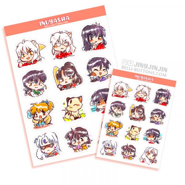 Inuyasha Sticker sheet set picture