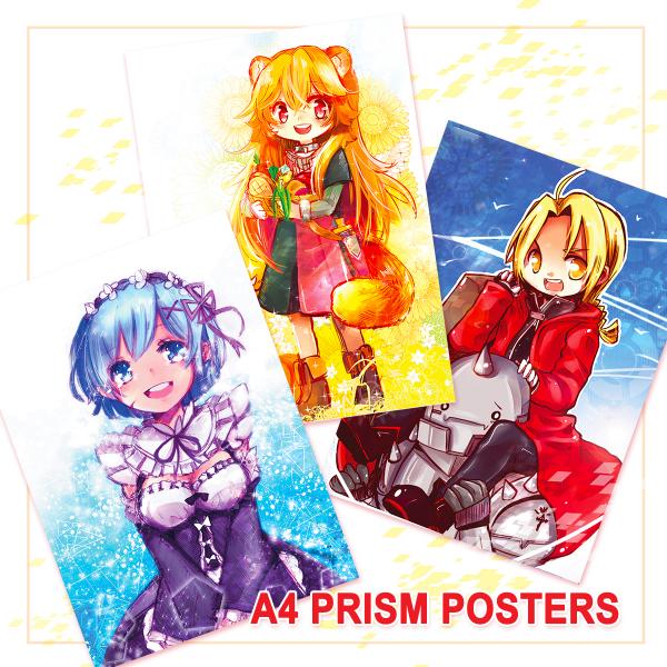 Prism A4 posters