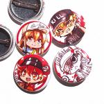 Cells at work button set (4)