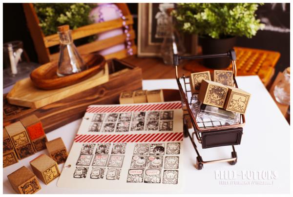 Wooden Stamp collection