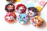 Fairy Tail Button set (6)