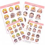 fullmetal alchemist sticker sheet