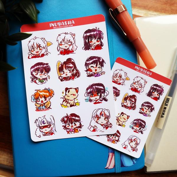 Inuyasha Sticker sheet set picture