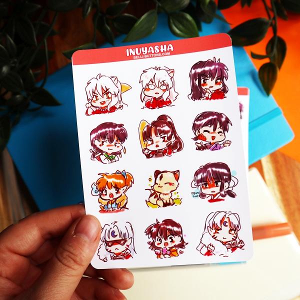 Inuyasha Sticker sheet set picture