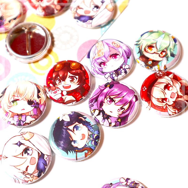 Genshin Impact button set (12) picture