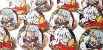 Inuyasha and Seshomaru enamel pin