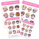 Ouran host  club sticker sheet