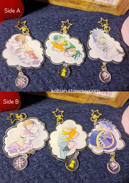 Digimon Cloud Keychains picture
