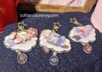 Digimon Cloud Keychains