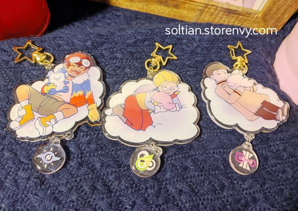 Digimon Cloud Keychains picture