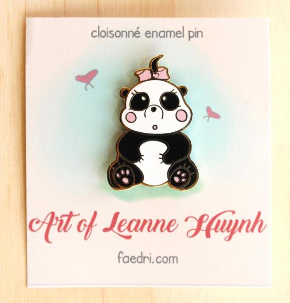 Rosie the Panda Pin