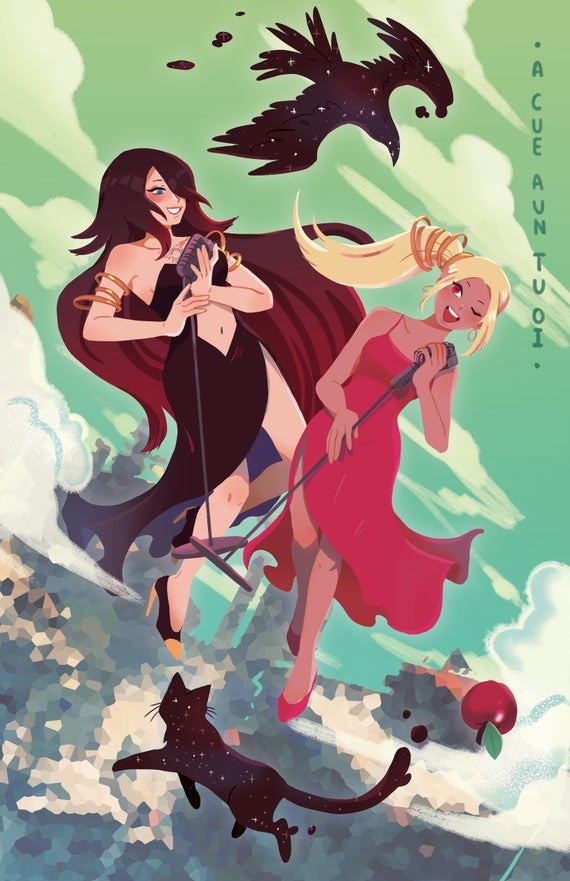 Gravity Rush 11x17 Print picture