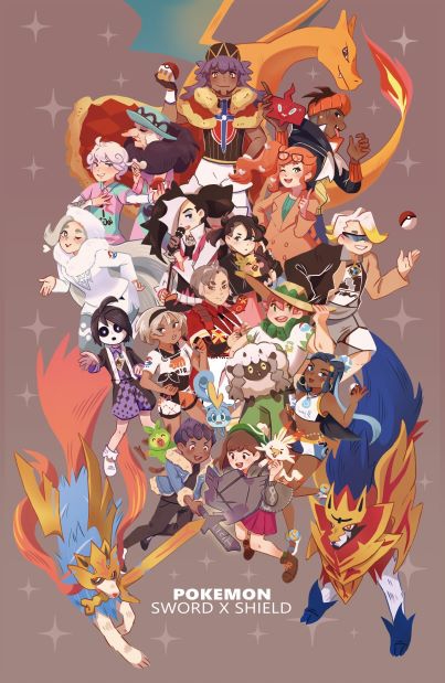 Pokemon SwSh 11x17 Print